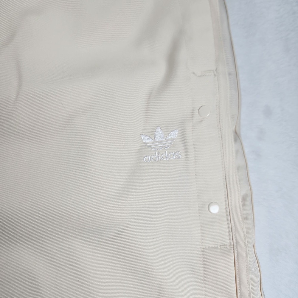 ADIDAS Originals Side Snap Track Pants 3xl Wonder White EUC - Picture 3 of 10